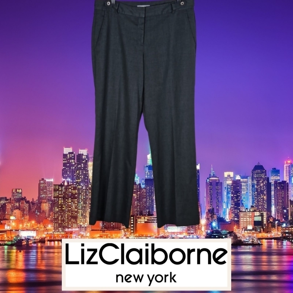 Liz Claiborne Gray Dress Pants